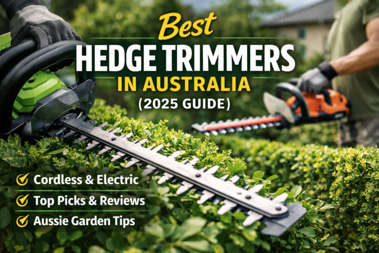 Best Hedge Trimmers in Australia (2025 Buyer’s Guide)