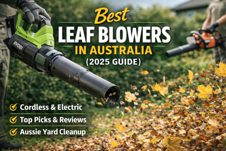Best Leaf Blowers in Australia (2025 Buyer’s Guide)